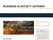 Tablet Screenshot of businessinsociety.eu